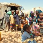 Le condizioni di vita nel campo di Ali Hussein nel Corno d’Africa. Fonte: Oxfam